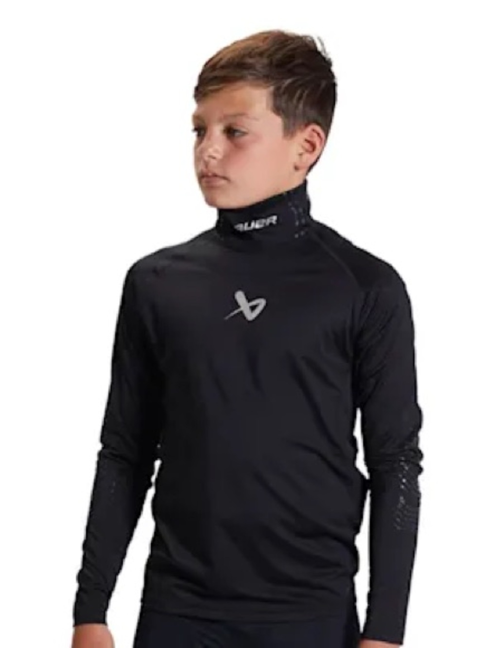 Bauer Jr Neck Protection shirt size Youth Large Kevlar - Picture 2 of 5